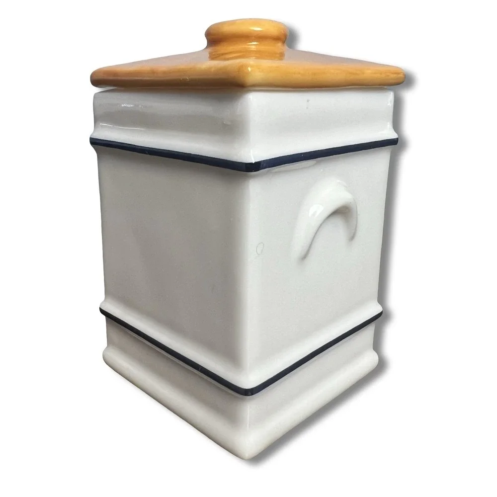 Country Store Spice Jar Collection - Porcelain - Vintage - Nutmeg